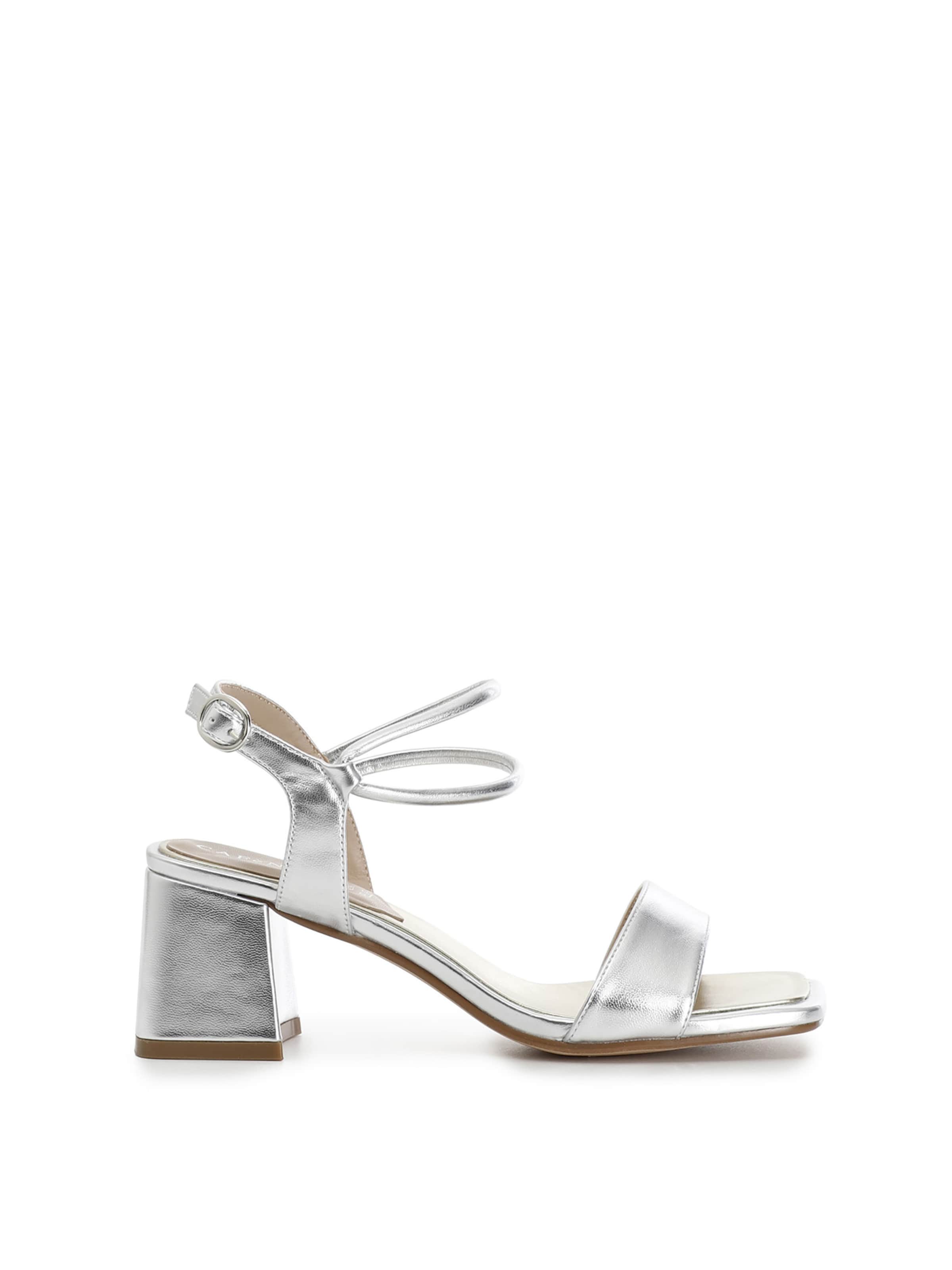 Sandales à lanières CAFè NOIR en argent