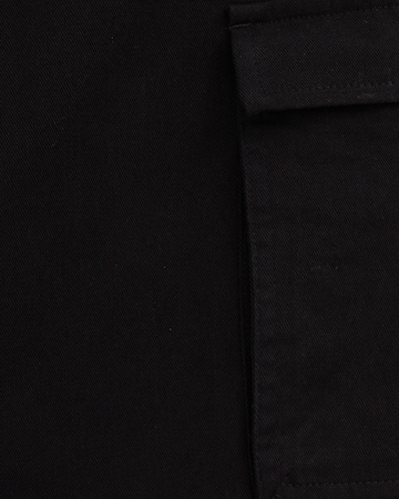 WE Fashion - Perna larga Calças em preto