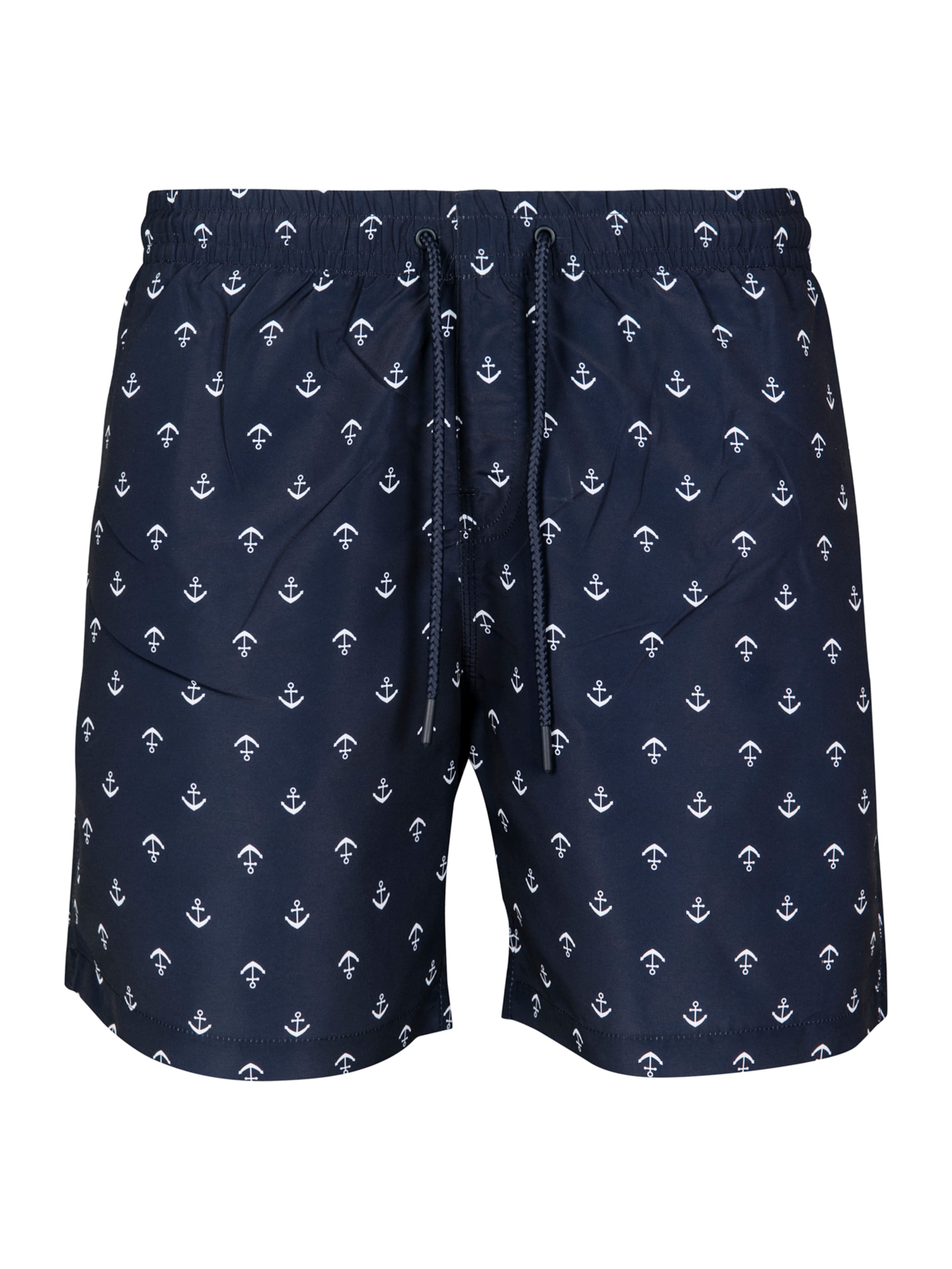 Urban Classics - Bermudas en azul: frente