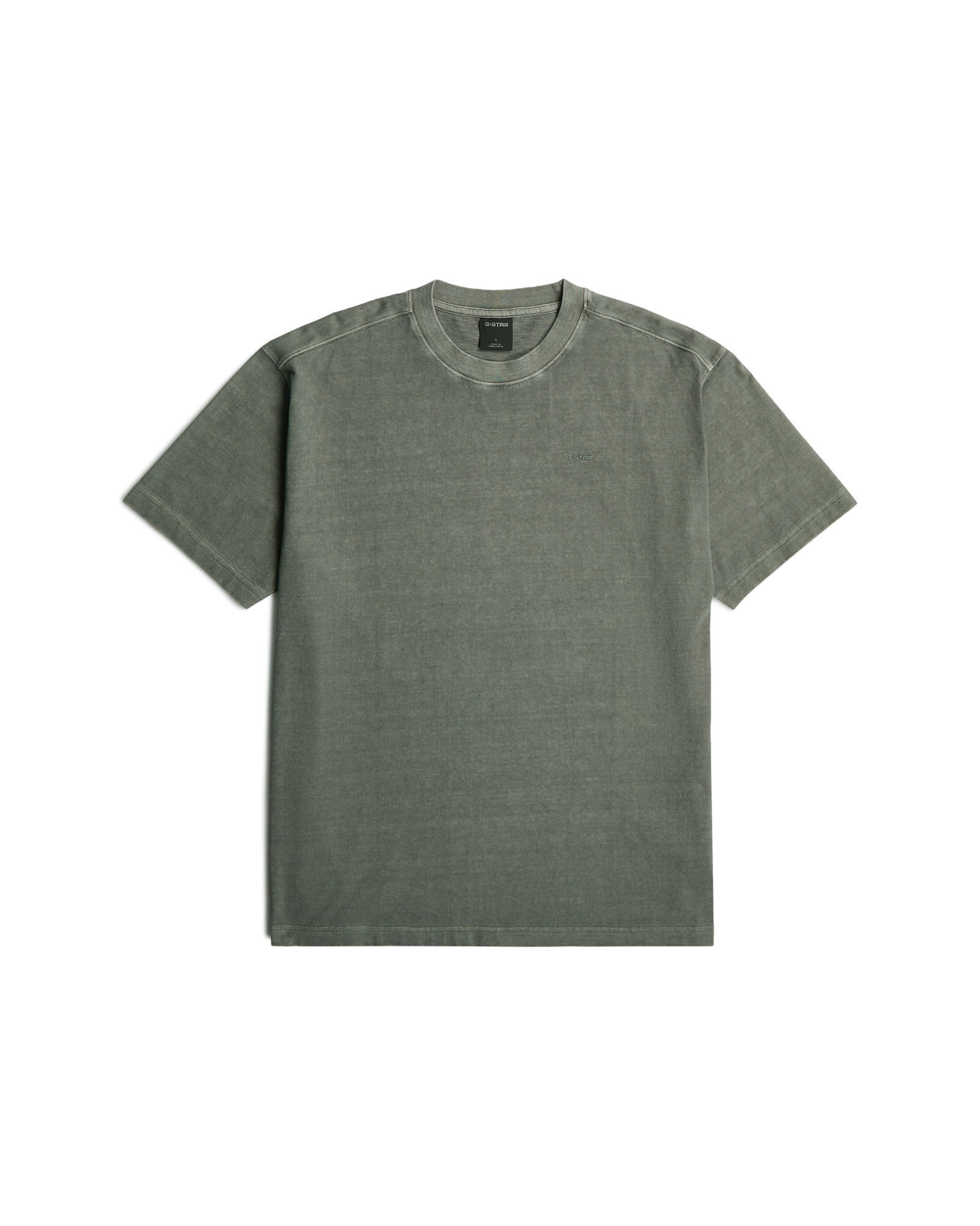 G-STAR Shirt 'Relaxed Base T-Shirt' in Groen: voorkant
