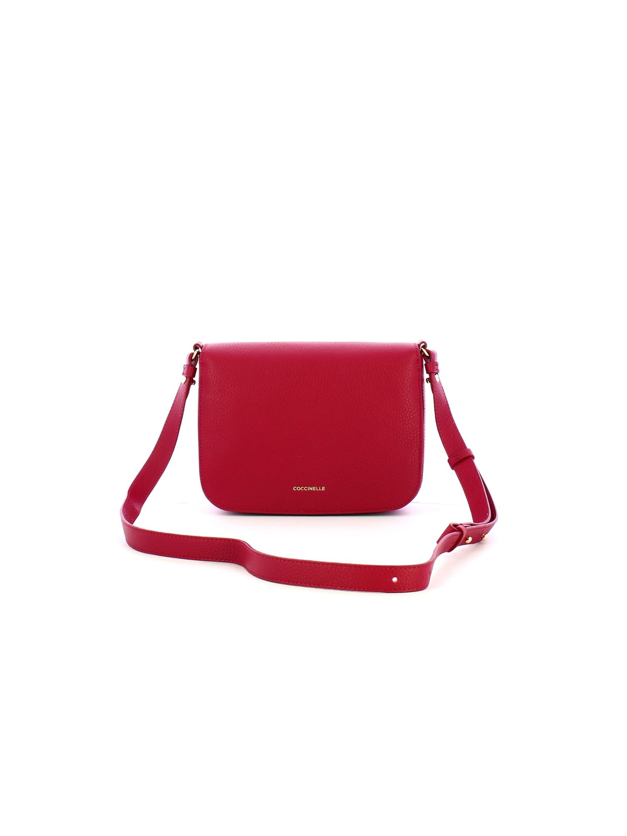 Coccinelle Crossbody bag 'Coccinelle C-Me Handbag Grained Leather' in Red