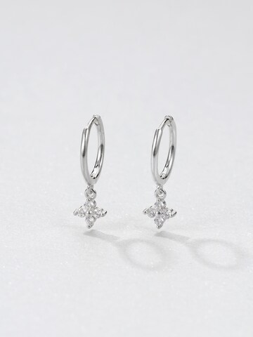 Hey Happiness Ohrringe 'Floré' in Silber