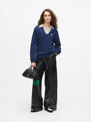 Karl Lagerfeld Sweatshirt 'Ikon' i blå