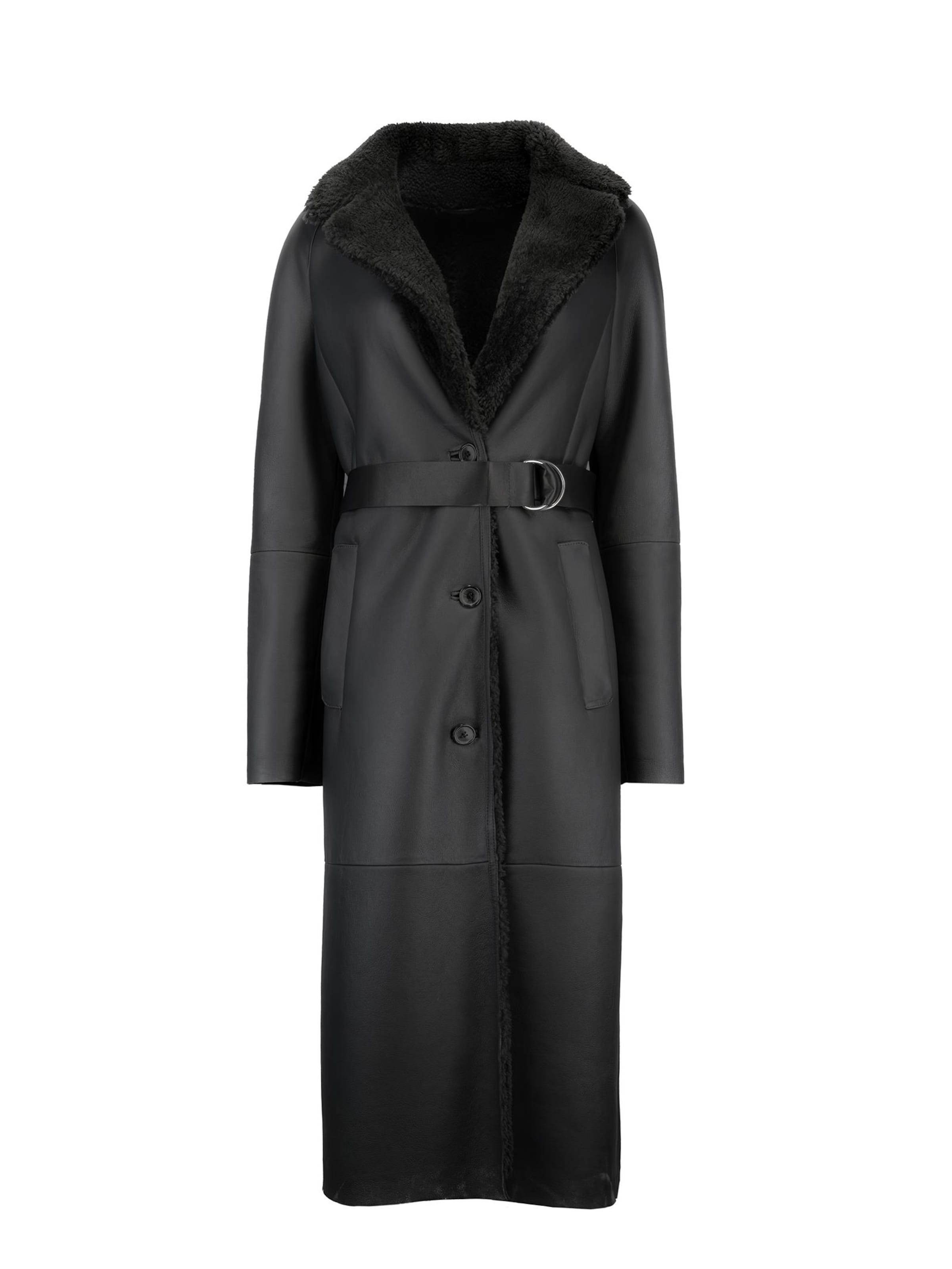 VESPUCCI BY VSP Wintermantel 'Hailey' in Grau: Vorderseite