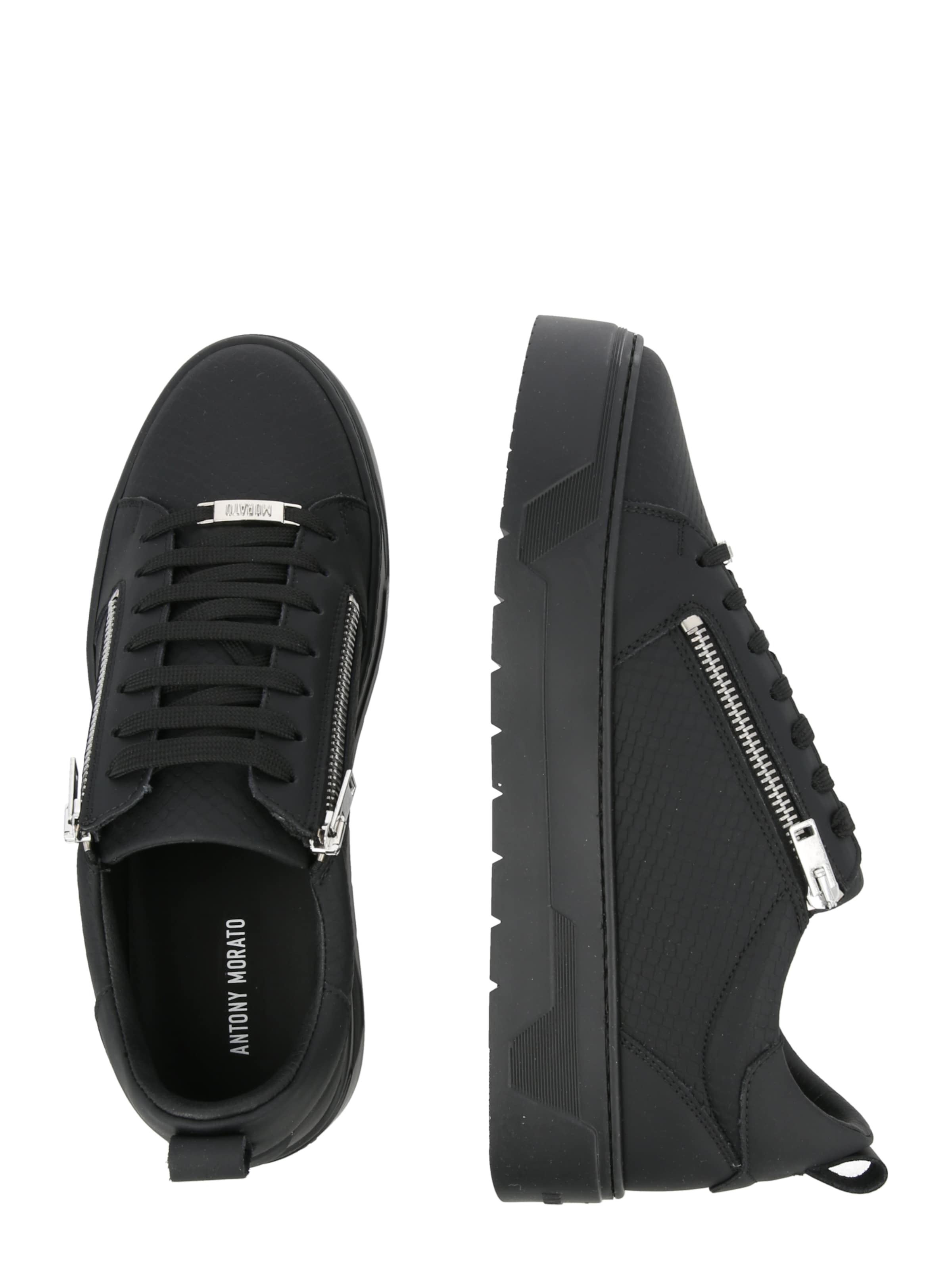 ANTONY MORATO Platform trainers in Black