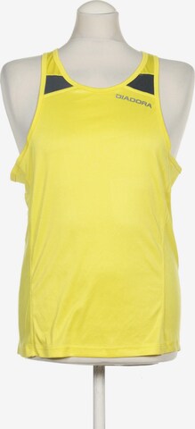 Diadora Shirt in S in Yellow: front