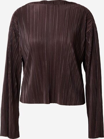 Monki Blouse in Bruin: voorkant