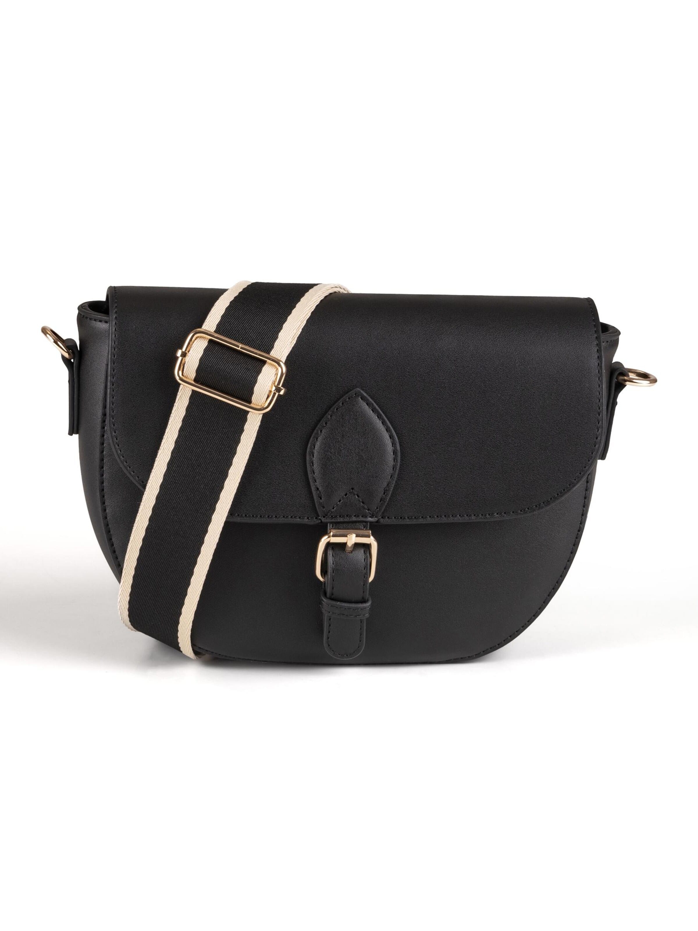 Vivisence Handtasche 'T0007'‌‌‌‌‌‌‌‌‌ in Schwarz: Vorderseite