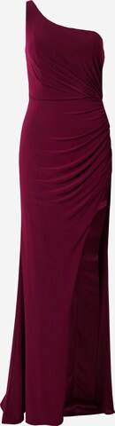 Unique Evening Dress in Red: front