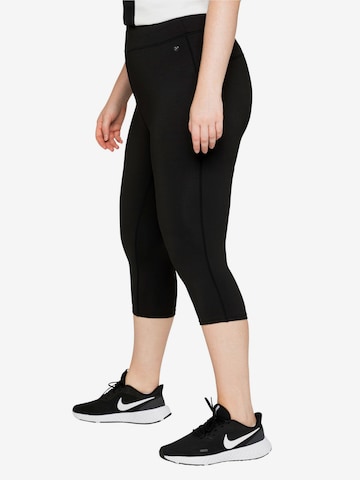 SHEEGO Skinny Workout Pants in Black