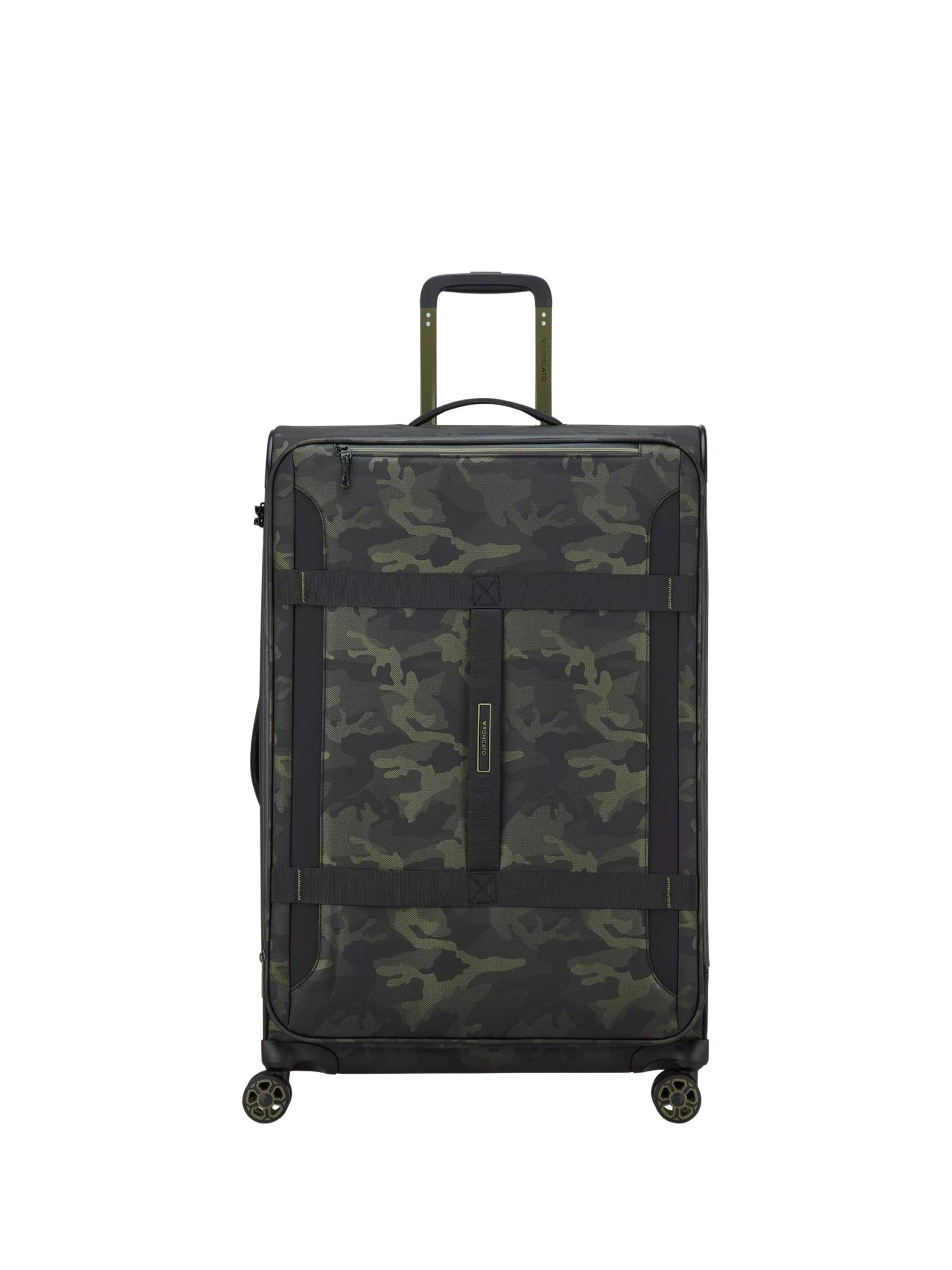 Trolley di Roncato in verde: frontale