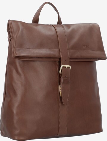 BREE Rucksack 'Stockholm ' in Braun