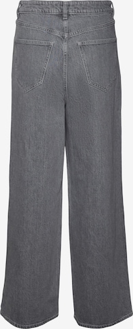 VERO MODA Wide leg Jeans 'Mathilde' in Grey