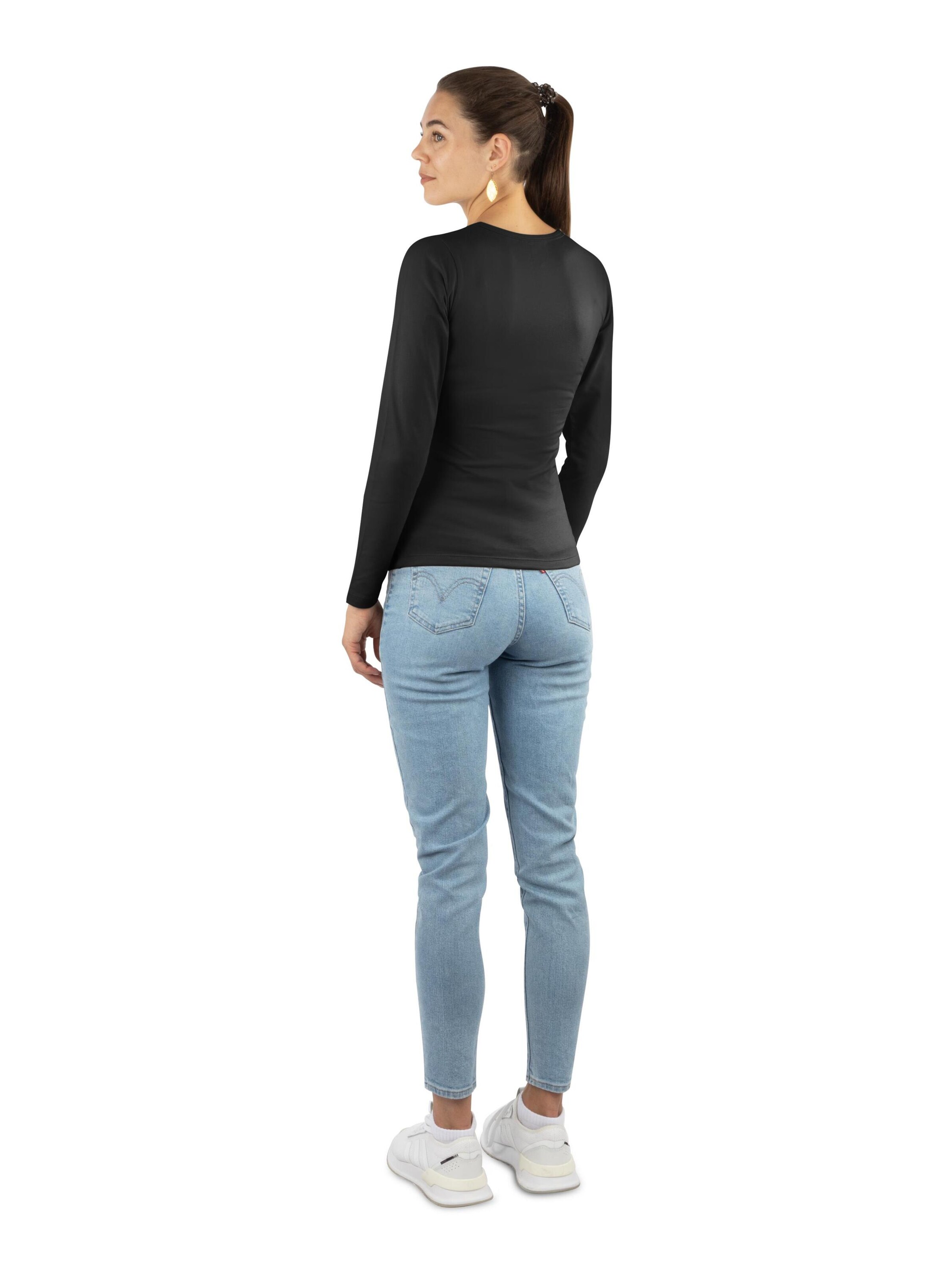 T-shirt 'Nimes' Janice en noir