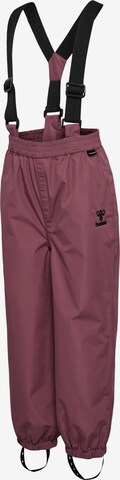 Regular Pantalon d'extérieur Hummel en violet