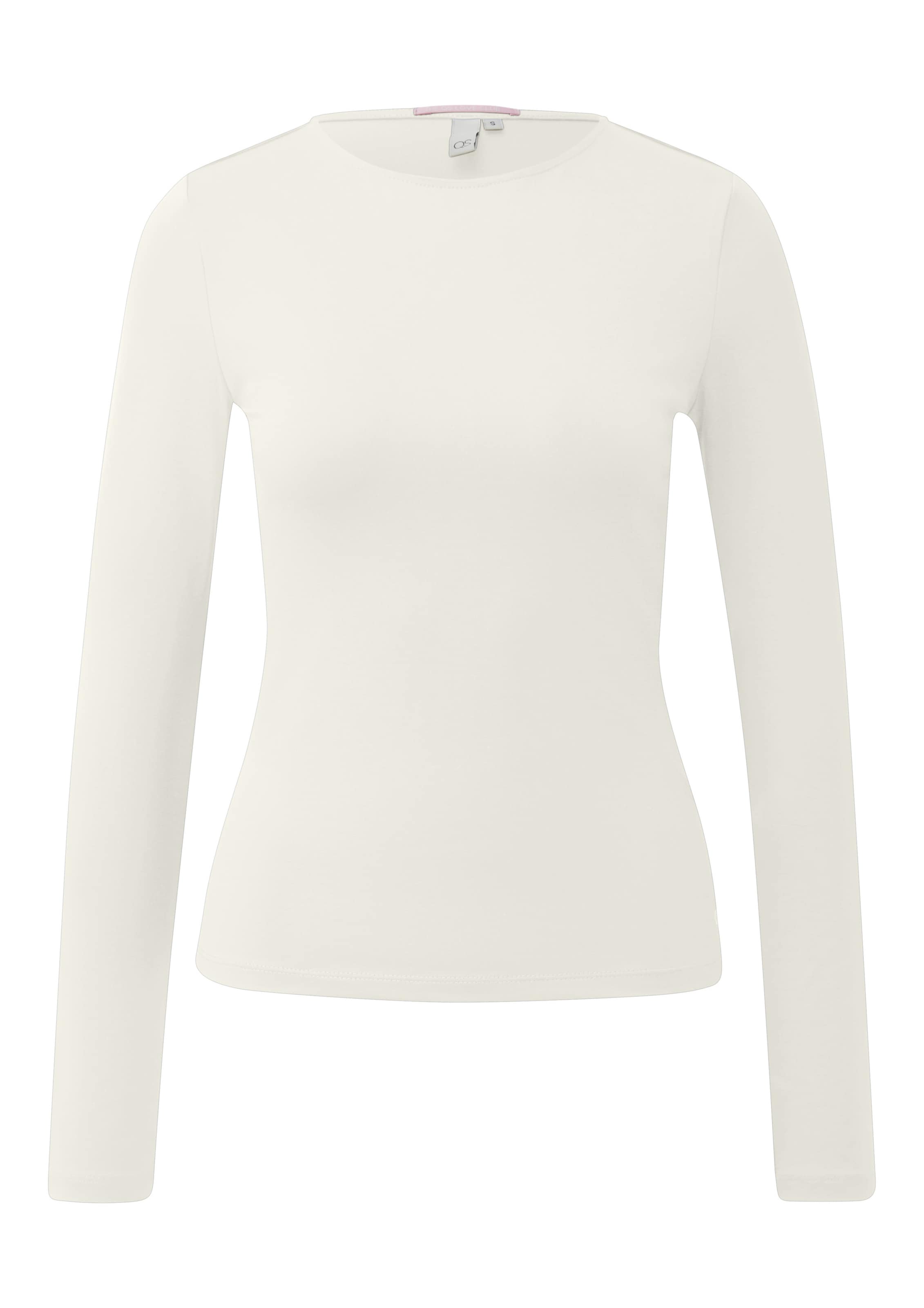 QS - Camiseta en beige: frente