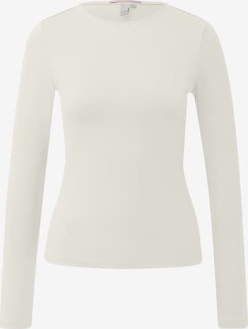 QS Shirt in Beige: front