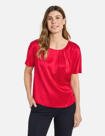 Camicia da donna di GERRY WEBER in rosso: frontale