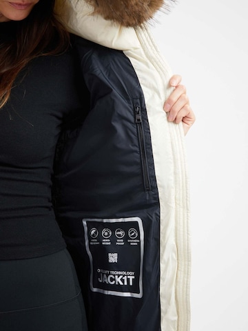 JACK1T Winter Coat 'Madero' in White