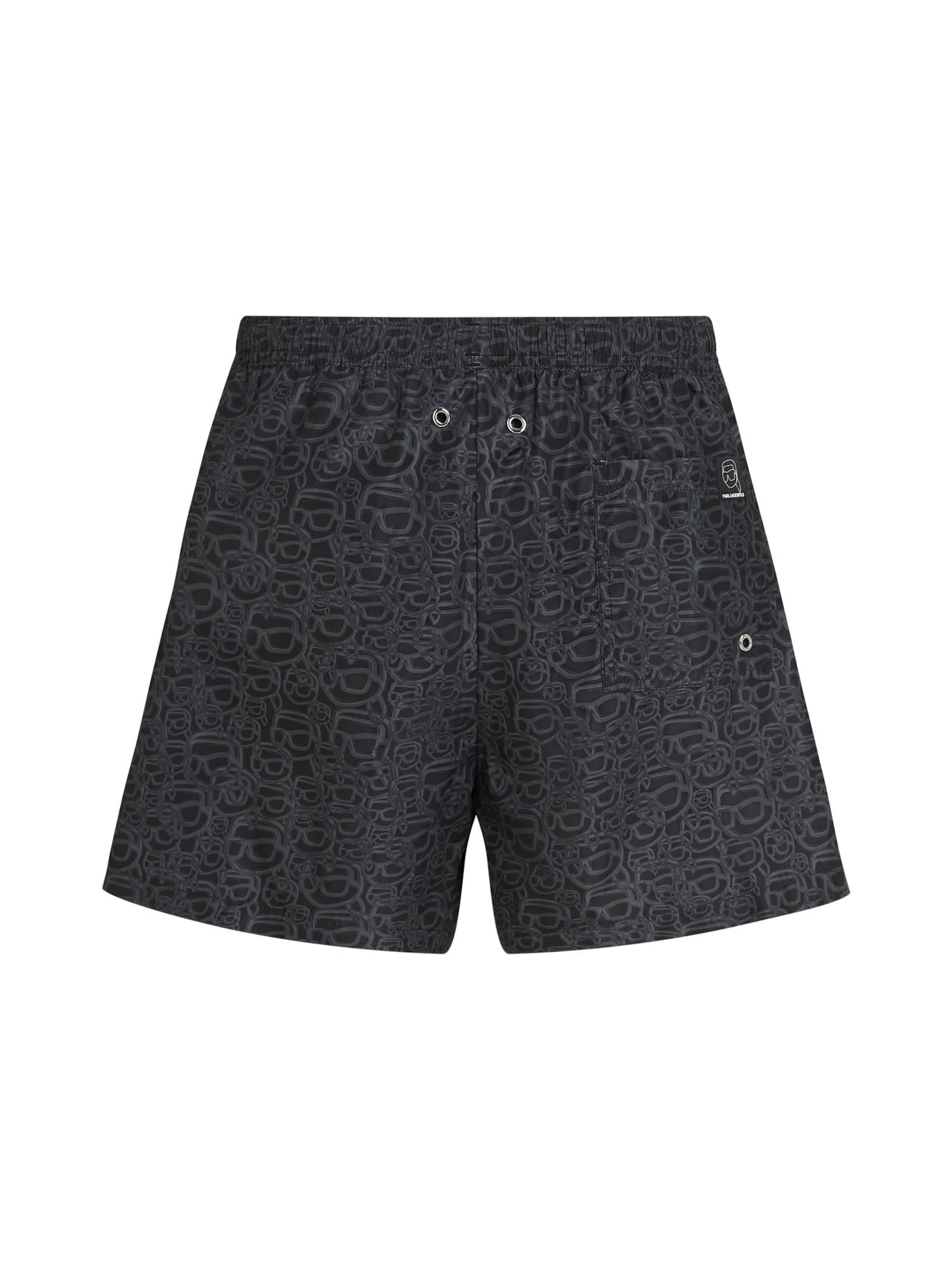 Karl Lagerfeld - Bermudas 'Ikon' en negro