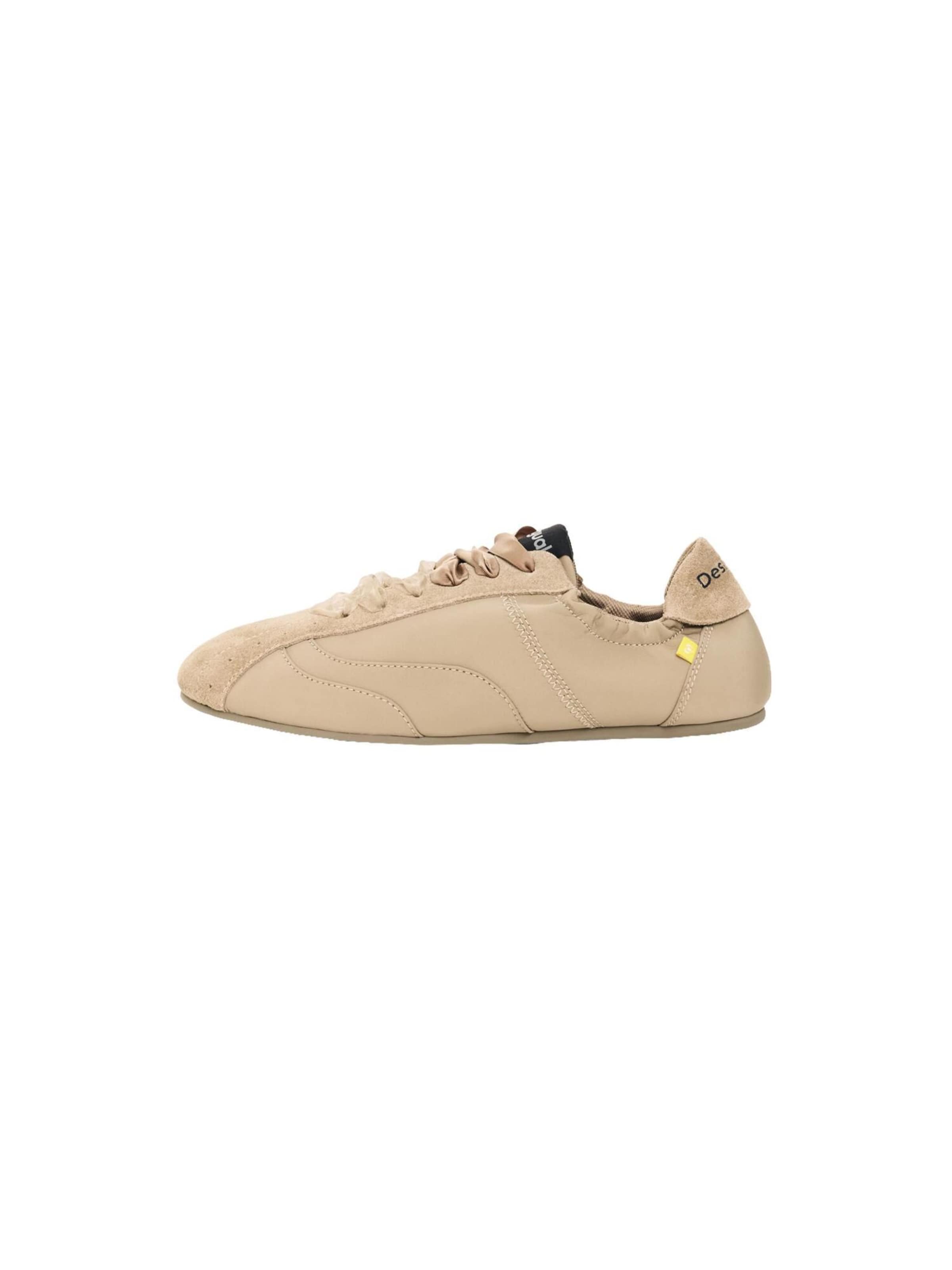Desigual Sneakersy niskie w kolorze zielony: przód