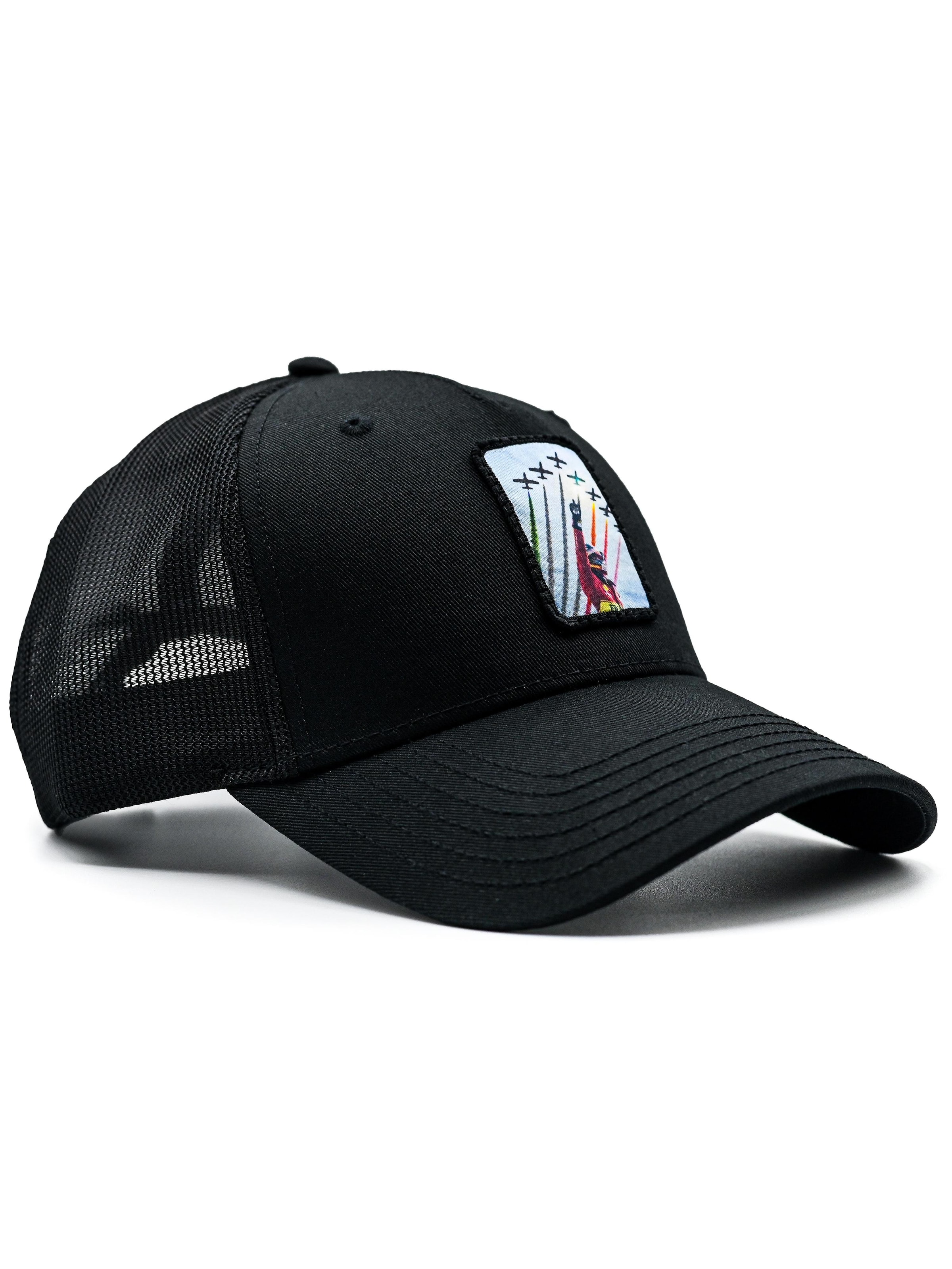 Be52 Cap 'Scuderia' in Black