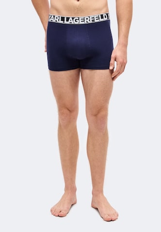Karl Lagerfeld Boxershorts 'Bold' i blå: framsida