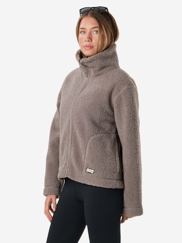 Denim Factory Fleece jacket 'Denver' in Brown