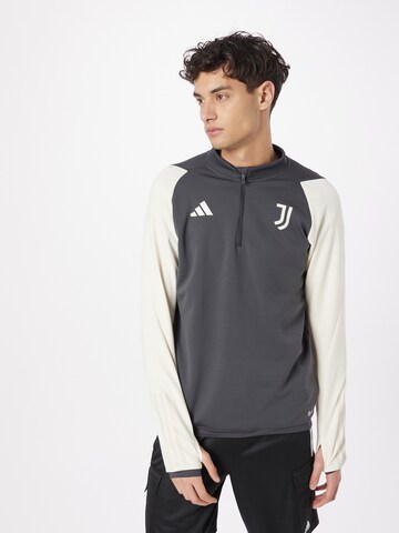 ADIDAS PERFORMANCE Athletic Sweatshirt 'Juventus Tiro 23 ' in Grey: front
