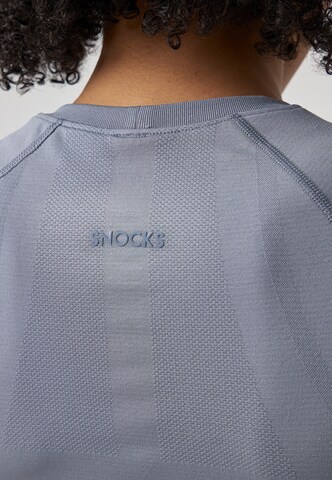 SNOCKS Funktionsshirt in Blau