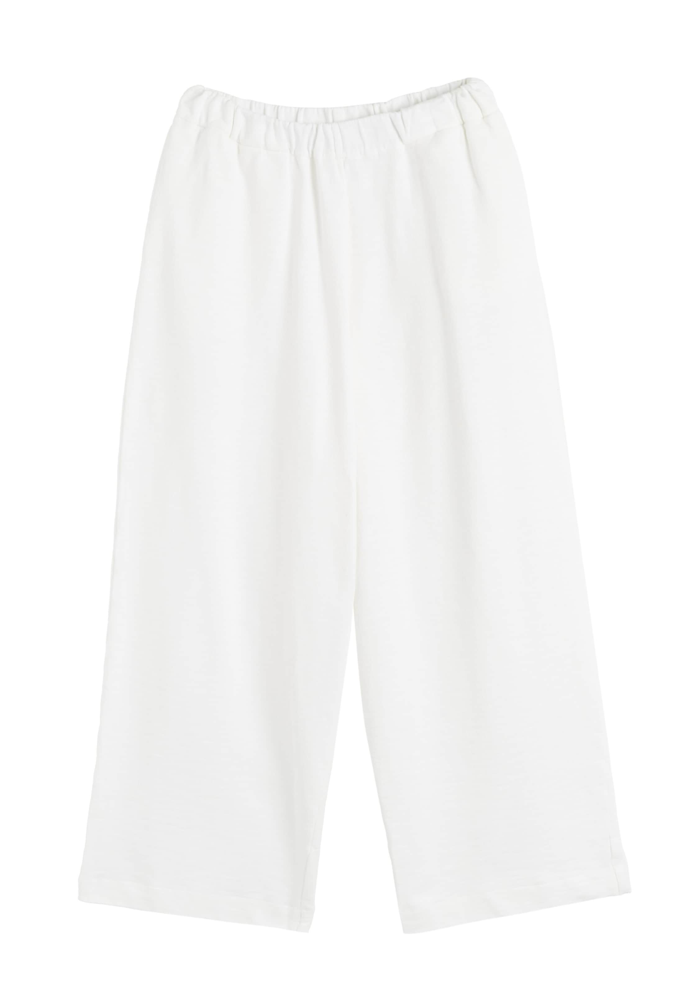 Chinti & Parker - Pierna ancha Pantalón en beige: frente