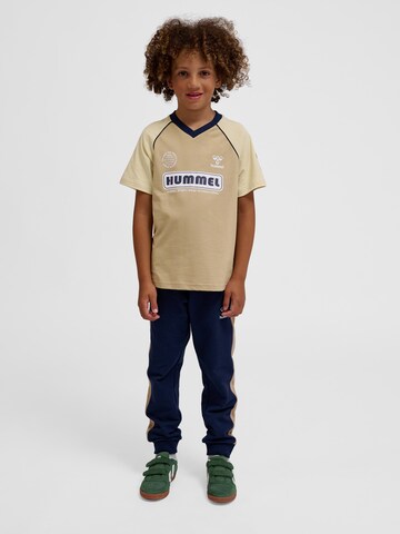 Hummel Shirt 'Rolf' in Bruin: voorkant