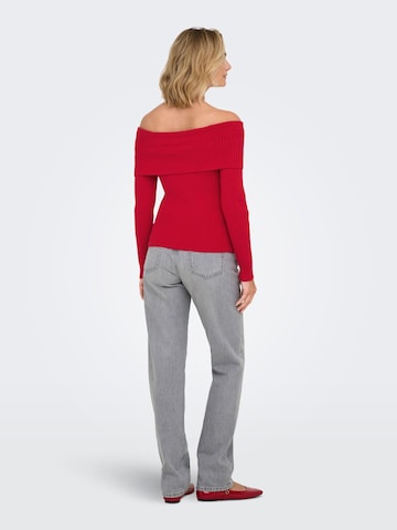 ONLY Trui 'ONLKatia' in Rood