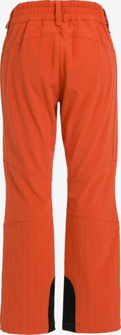 Ulla Popken Regular Athletic Pants in Orange