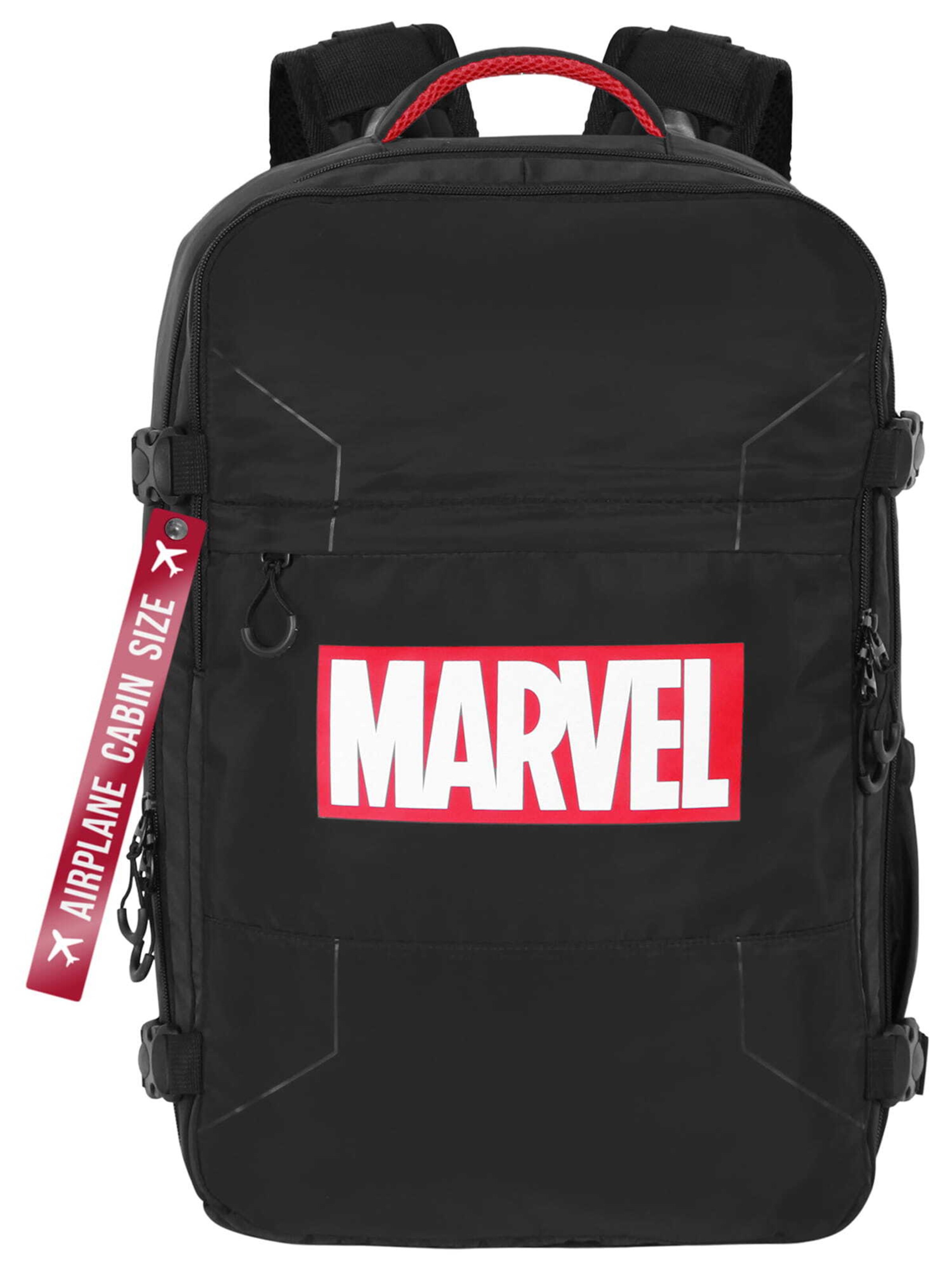 Sac à dos marvel en noir : devant