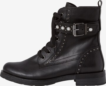 MARCO TOZZI Lace-Up Ankle Boots in Black