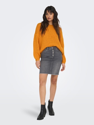 ONLY Sweter 'Nordic' w kolorze pomarańczowy