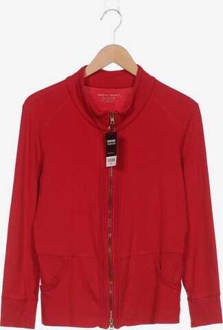 Marc Cain Sweatshirt & Zip-Up Hoodie in M in Red: front