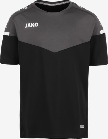 JAKO Functioneel shirt 'Champ 2.0' in Zwart: voorkant