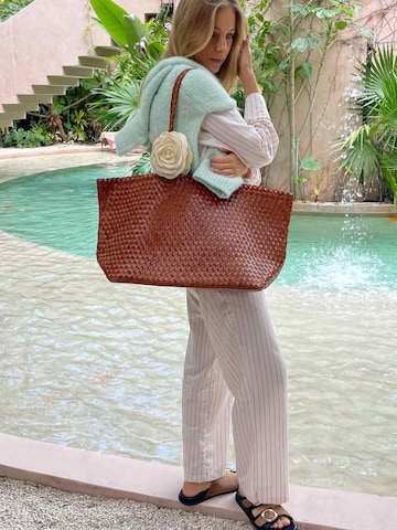 Shopper 'SUMMER AFFAIR' di L37 HANDMADE SHOES in marrone: frontale