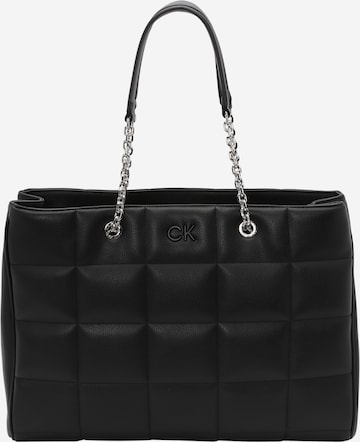 Calvin Klein Μεγάλη τσάντα σε μαύρο: μπροστά