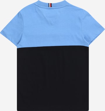 TOMMY HILFIGER Shirt 'ESSENTIAL' in Blauw