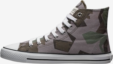 Ethletic High-Top Sneakers in Grey: front