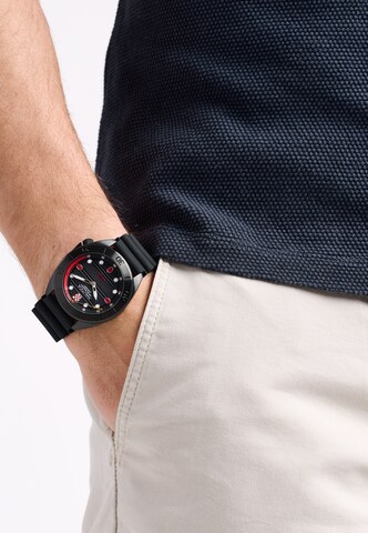 Orologio analogico 'VINTAGE' di NAUTICA in nero: frontale