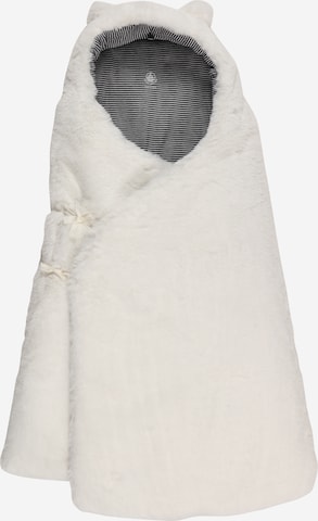 PETIT BATEAU Sleeping Bag 'NID D'ANGE' in White: front