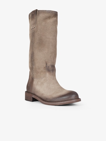 Boots di GISEL MOIRE in beige: frontale
