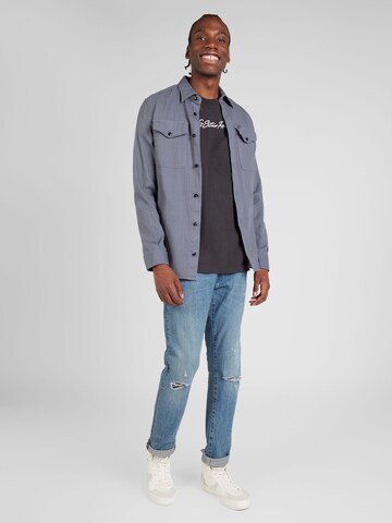 G-Star RAW - Camiseta 'Autograph' en negro