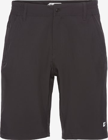 KILLTEC Regular Workout Pants in Black: front