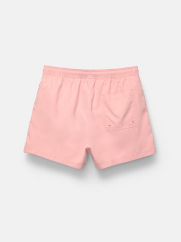 Pull&Bear Plavecké šortky – pink