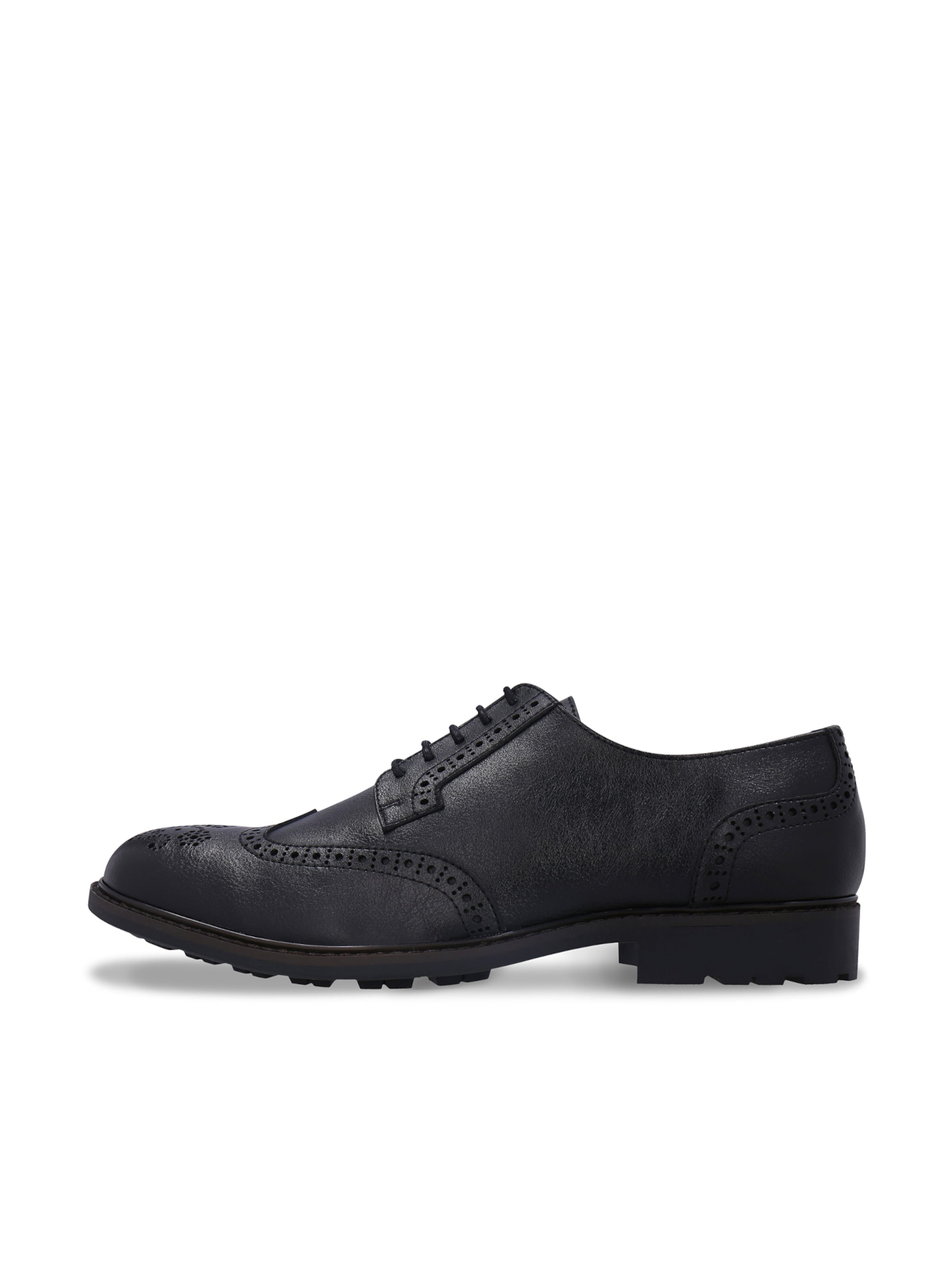 Scarpa stringata sportiva 'GAEL' di nae Vegan Shoes in nero: frontale